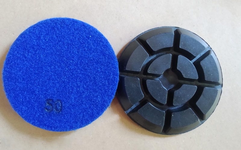 Đĩa đánh bóng sàn bê tông, sàn đá 12mm 1 ban dia mai san be tong gia re