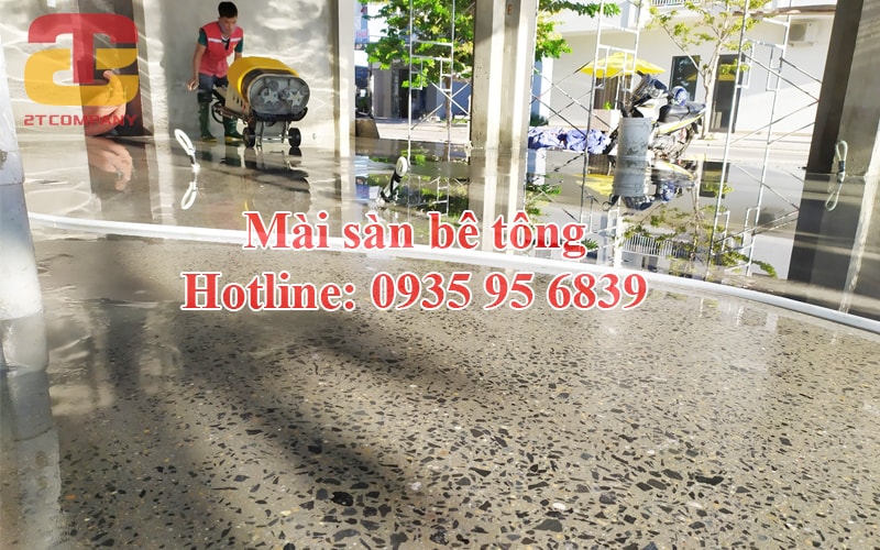 Mài đánh bóng sàn bê tông 7 mai danh bong san be tong da nang 2t company